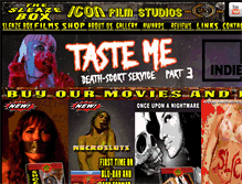 Tablet Screenshot of iconfilmstudios.com